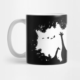 Giraffe Mother and Child Mug